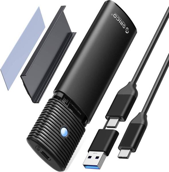 OY165 ORICO M.2 SSD 外付けケース M2 SSD ケース NVMe / SATA 両対応 USB3.2 Gen2 10Gbps NVME 5Gbps PWEM2-G2