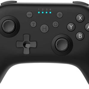 FONLAM Switch対応 コントローラー ミニ 小サイズコントローラー PCに有線対応 スリープ解除 ブラック【管理番号:A101】