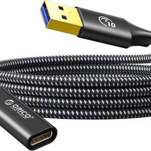 ORICO USB変換ケーブル 変換アダプタ USB-A (オス) to Type-C (メス) 変換コネクタ ACF31-10 (1m) 【管理番号:O172】