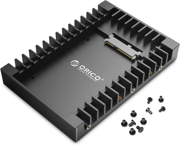 ORICO 2.5 → 3.5変換 2.5インチ HDD / SSD 変換マウンタ 【管理番号:O79】