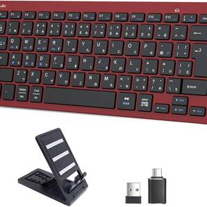 EWiN キーボード ワイヤレス bluetoothとusb無線両対応 JIS日本語配列 【管理番号:A80】