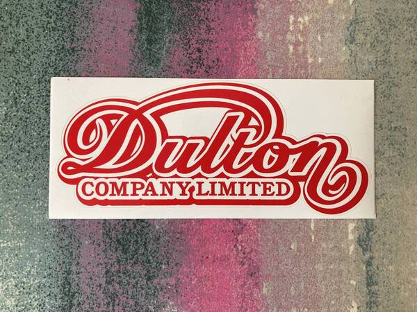 ★非売品 DULTON ダルトン オリジナルステッカー シール インテリア雑貨 ロゴ LOGO ノベルティー 記念品★