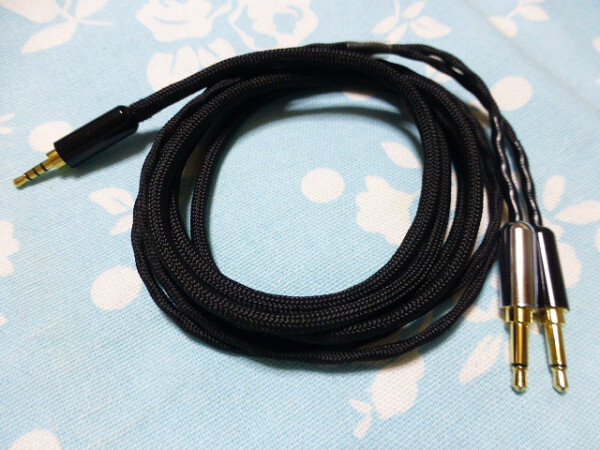 DENON AH-D7200 AH-D9200 FOCAL ELEAR STELLE ケーブル MOGAMI 2944 2.5mm4極 (カスタム対応可能) DP-X1A SP2000 KANN AH-D7100 AH-D600