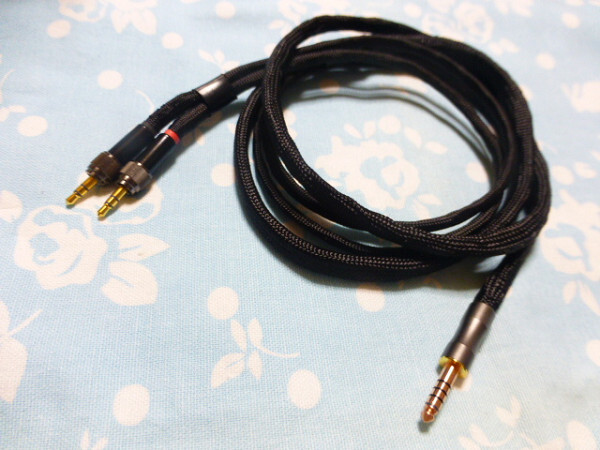 MDR-Z7 Z7M2 Z1R Technics EAH-T700 ロック機構付 8N-ofc + 102SSC 32芯 ブレイド編 4.4mm5極 125cm ( CINQBES 非磁気性 ) トープラ販売