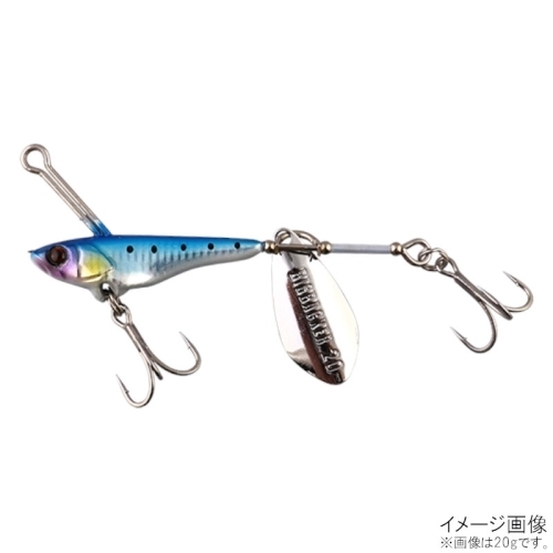 JACKALL/ビッグバッカースピン 40g イワシ/スリムボーダーホロ 送料無料