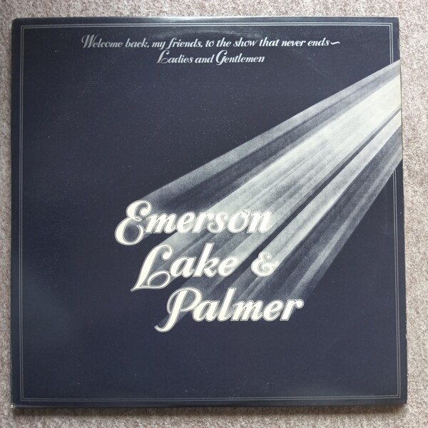 レディース・アンド・ジェントルメン/エマーソン・レイク・アンド・パーマー EL&P 国内盤 見開き3枚組Emerson Lake & Palmer