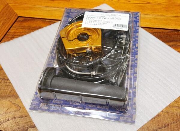 POSH│ハイスロットルキット│XJR400/R XJR1200 XJR1300 FZ400│スムーススリムライン│スロットルホルダー ハイスロ|060567-G1