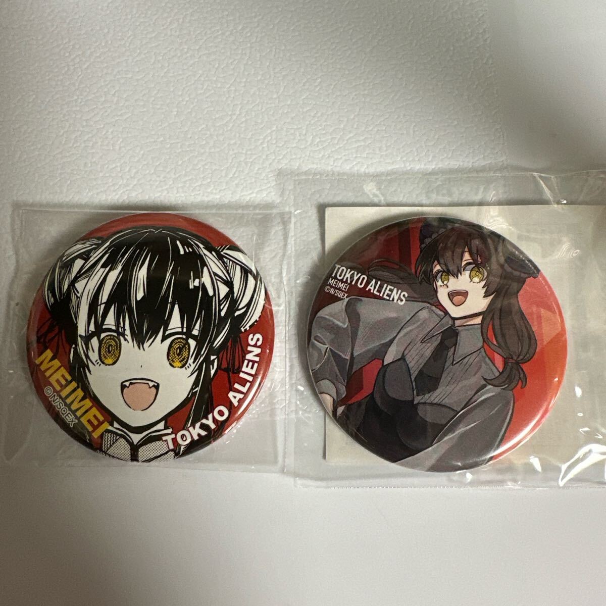 東京エイリアンズ 明明 缶バッジ オンラインくじ