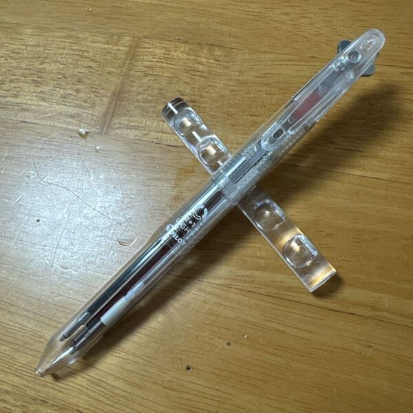 新品 廃盤 PILOT パイロット 2+1 LIGHT ライト ボールペン シャーペン 0.5mm クリア 透明 ノンカラー