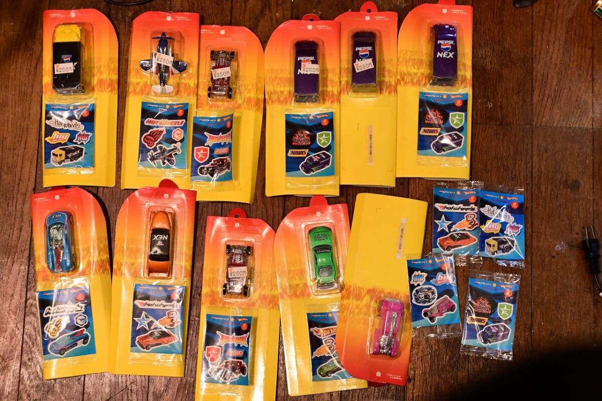 ペプシNEX ホットウィール HOTWHEELS ペプシ 5台セット　まとめ売り Yahoo!オークション -「ペプシ」(ホットウィール) (自動車)の