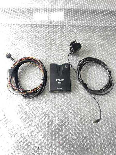 DENSO デンソー ETC 2.0 2.0ETC DIU-A011 GPS付 発話型 12V/24V 動作確認済み 001-U00142 412600-3851 18895