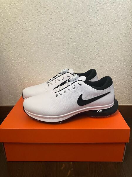 NIKE ナイキゴルフ エアズームビクトリーツアー3 ボア 25.5cm ホワイト ブラック ワイド AIR ZOOM