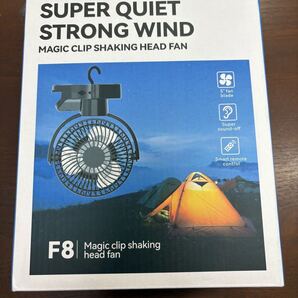 卓上首振り扇風機小型 usb充電式 6000mAh充電池内蔵 360度角度調整