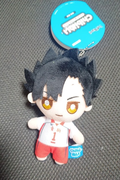 黒尾 鉄朗 ハイキュー!! Chibiぬいマスコット ぬいぐるみ ちびぐるみ ちびぬい タグ付き