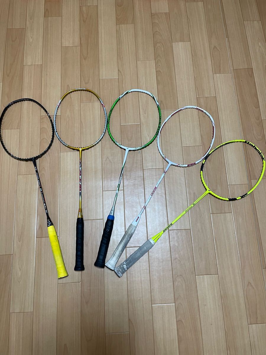 楽天市場】バドミントン ラケット 2本入り カーボンシャフト