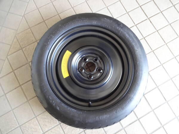 送料無料 未使用 1本 TOYOTA トヨタ ZN6 86 SUBARU スバル ZC6 BRZ 純正 TIRE スペアタイヤ テンパー 応急タイヤ PCD100 5H 135/80R16