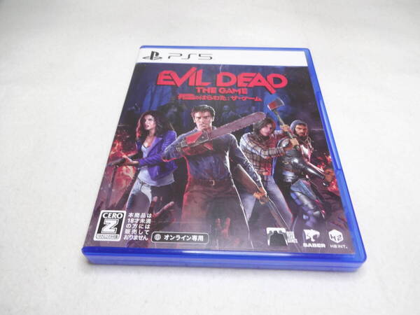 送料無料 状態良好 PS5ソフト Evil Dead:The Game(死霊のはらわた:ザ・ゲーム)プレイステーション5