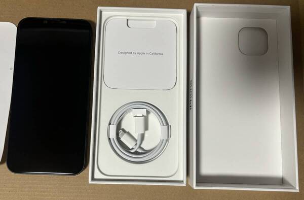 本体 Apple Store iPhone14Plus 128GB ミッドナイト iPhone 14 Plus SIMフリー ガラスフィルム他セット アップル ブラック系 黒系