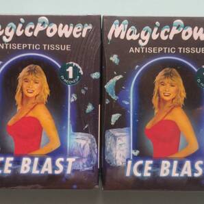 新製品 新品 マジックパワーティッシュ Magic Power Tissue Ice Blast ウェットティッシュ 1箱6枚入り 2個1組 A