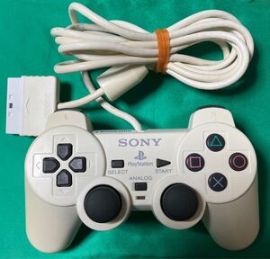 SONY アナログコントローラー DUALSHOCK2 ホワイト 白色 「SCPH-10010」PS2 プレイステーション2