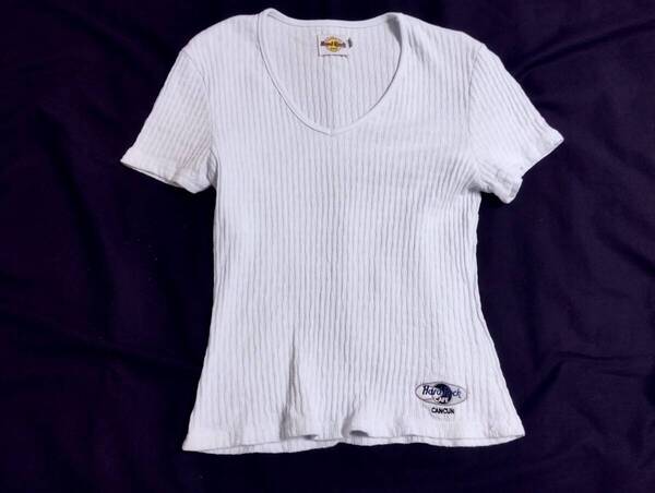 ハードロックカフェ Hard Rock Cafe サックス リブTシャツM