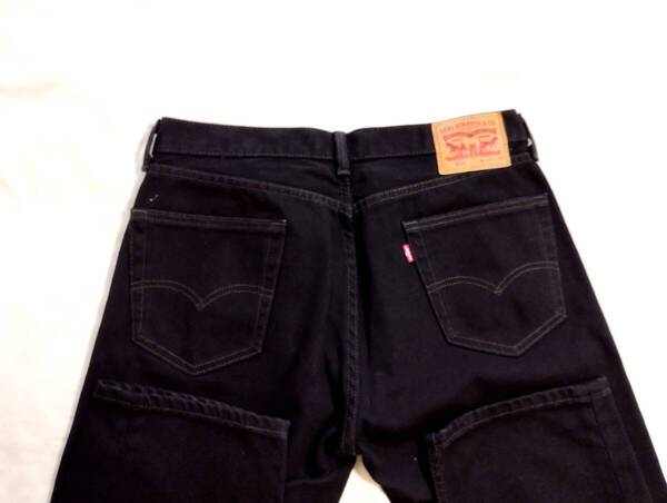 リーバイス Levi’s505 ブラック ジーンズW34L30