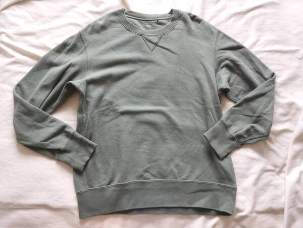Uniqlo ユニクロ 前Vスウェットシャツ XL ブランクトレーナー