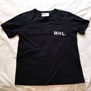 マーガレットハウエルMargaret Howell ブラックポケットTシャツL