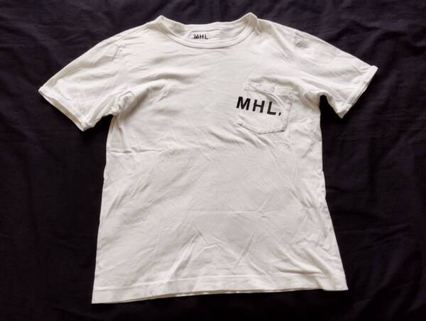 マーガレットハウエルMargaret Howell ポケットTシャツM