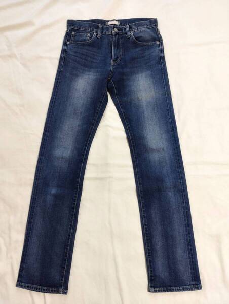 UNIQLO ユニクロ Slim Straight セルビッジジーンズW29