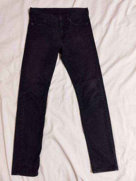 Levi's リーバイス 510 ブラックデニム W28