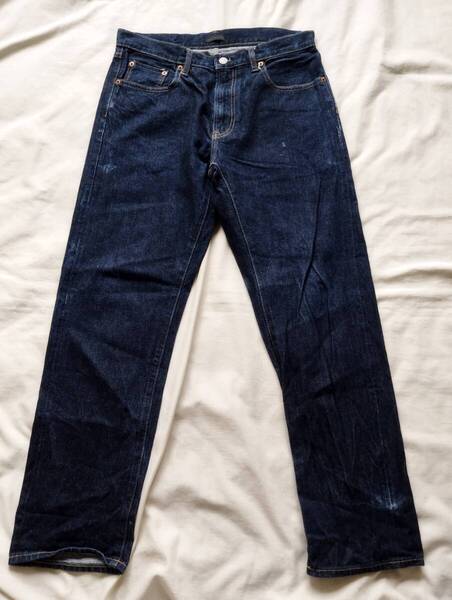 Uniqlo ユニクロ セルビッジジーンズ W32 Kaihara 赤耳