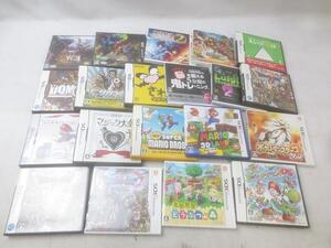 【同梱可】中古品 ゲーム ニンテンドー3DS ソフト 20点 とびだせ どうぶつの森 スーパーマリオ 3Dランド 等 グッズセ