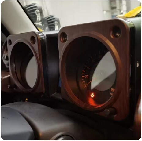 送料無料 ジムニー JB64W ジムニーシエラ JB74W ウッド調 マット茶木目 メーターパネル カバー ドレスアップ パーツ カスタム パーツ 人気
