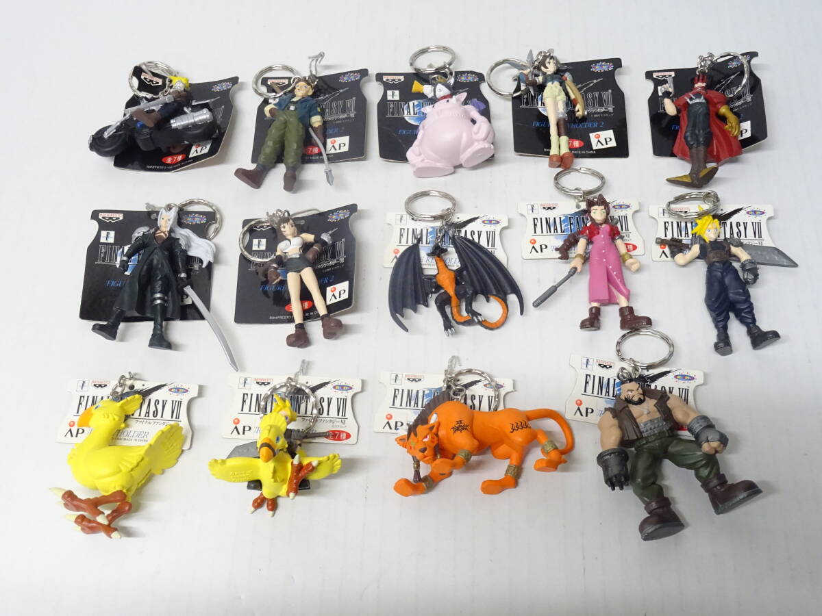 FF7 ファイナルファンタジー Ⅶ フィギュアキーホルダー 10体