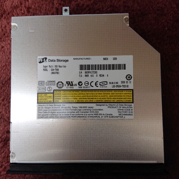 GSA-T50N H・L Data Storage DVDRAM DVDマルチドライブ