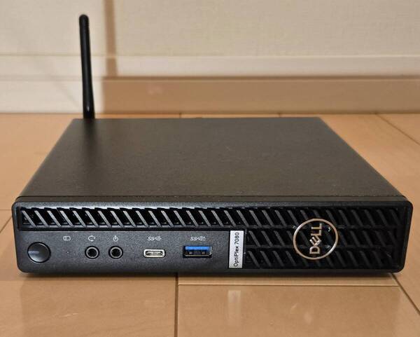 【送料無料】DELL Optiplex 7080 Micro 10世代 Core i5-10500T メモリ8GB Win11 Pro SSD M.2 256GB + SSD2TB + WiFi6 + Bluetooth5.1