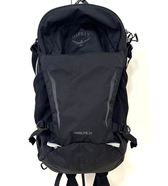【送料無料】オスプレイ OSPREY HIKELITE 26 ハイクライト26 ブラック