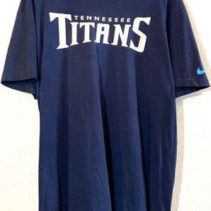 NIKE★NFL★TENNESSEE TITANS★海外モデル★Tシャツ★アメリカンフットボール★プロチーム★USA★ナイキ★ビンテージ★ネイビー★紺★XL