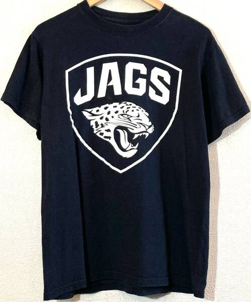 NFL★JACKCONVILLE JAGUARS★Tシャツ★ジャクソンビルジャガーズ★ロゴプリント★アメリカンフットボール★USA★ビンテージ★黒