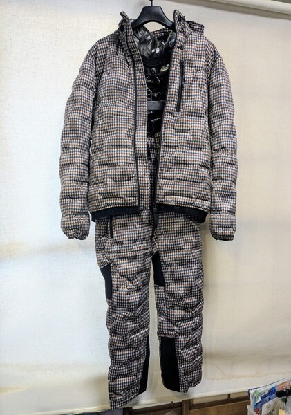 ワークマンエアロストレッチアルティメットフーデッドパーカーワークジャケット&パンツ上下セットWorkmanHEATASSIST メンズL防寒スノボ
