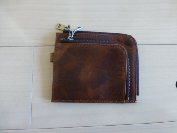 ☆L字財布 コーヒー 新品