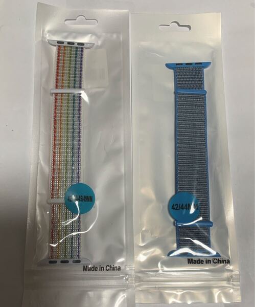 2本セット Apple Watch 42mm/44mm/45mm/49mm アップルウォッチ用のベルト