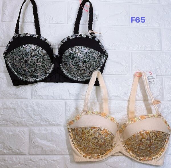 新品 アモスタイル ディッツィデイジープリント 夢みるブラ ブラジャー2枚セット F65