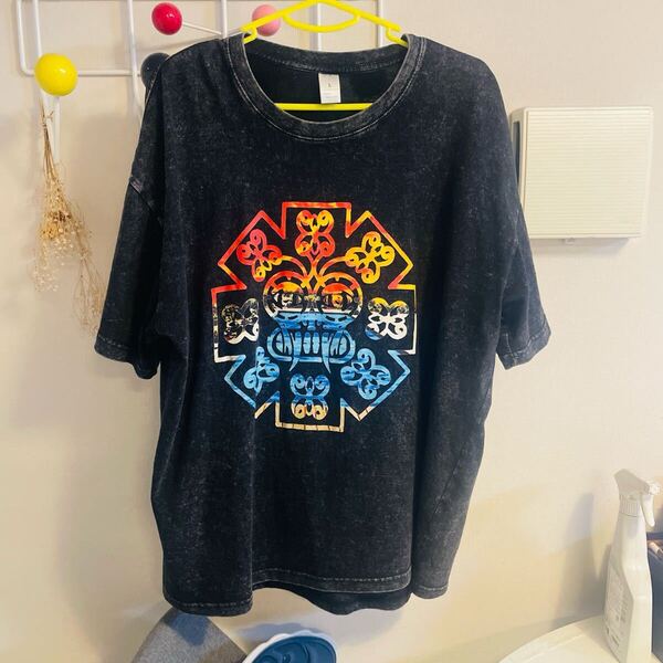 RED HOT CHILI PEPPERS Tシャツ ビンテージ 黒 レッチリ ブラック 黒 アメカジ ヴィンテージ 半袖 90s