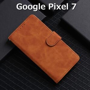 Google Pixel7 ケース 手帳 ブラウン