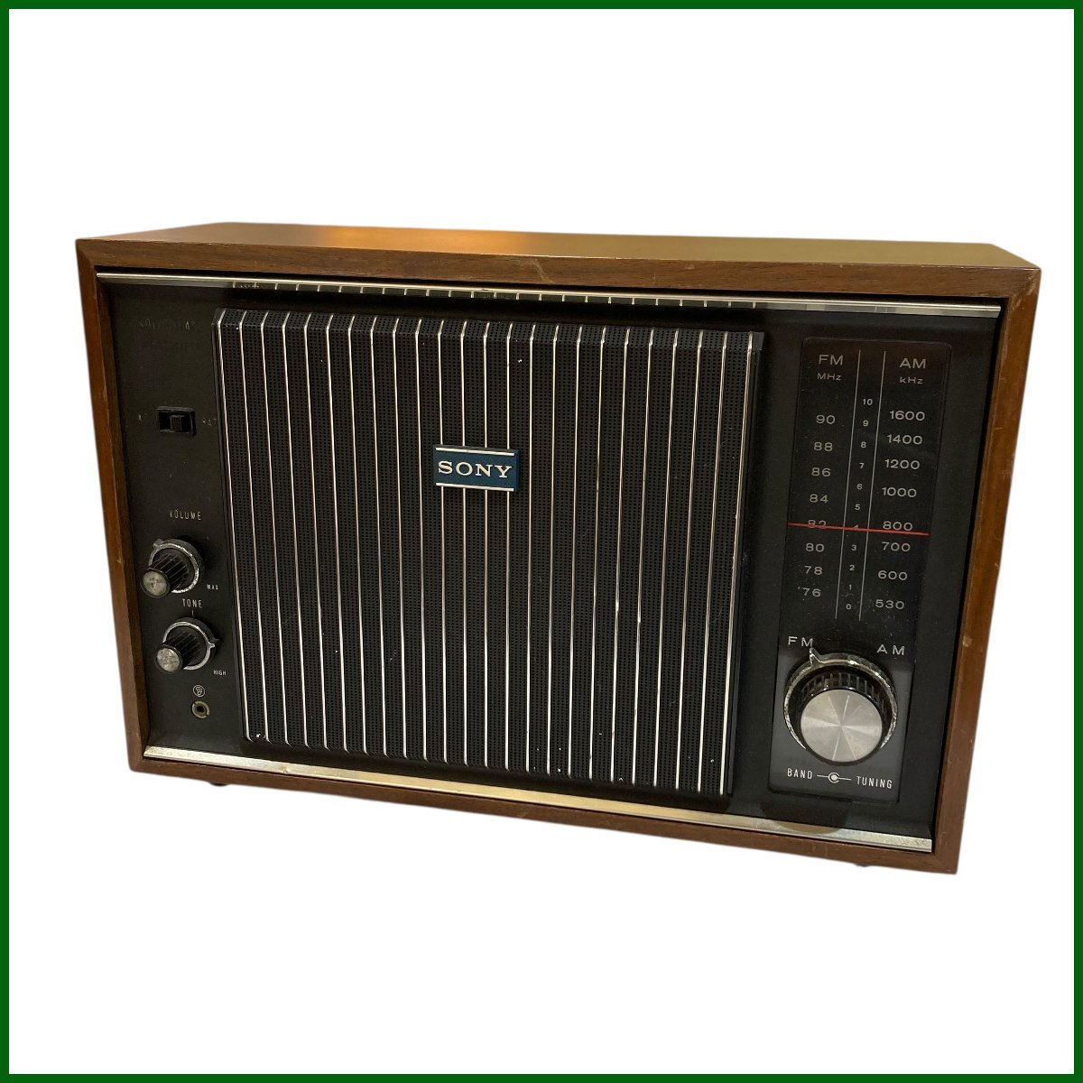 昭和レトロなポータブルラジオ SONY TFM-9200 - [家電]TV・ｵｰﾃﾞｨｵ