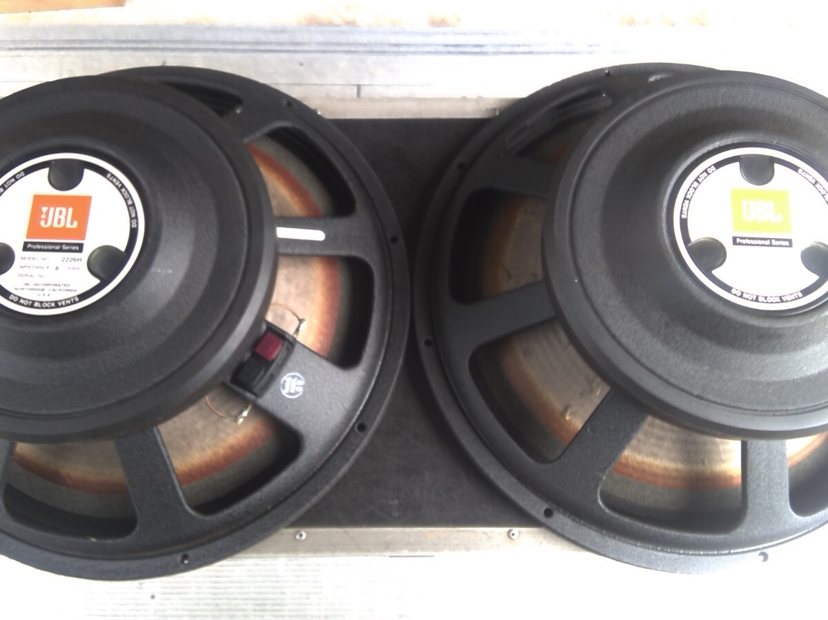 JBL 2226Hジェイビーエル ウーファーユニット 600w 8Ω ペア 2本