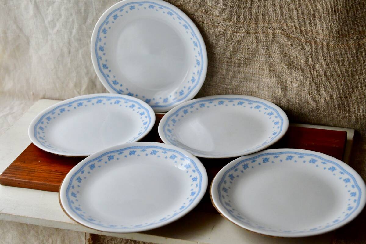 CORELLE - コレール モーニングブルー プラター(楕円皿)2枚＋
