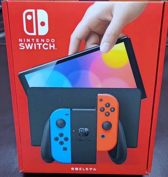 新品未使用◆Nintendo Switch 有機ELモデル ネオンブルー ネオンレッド